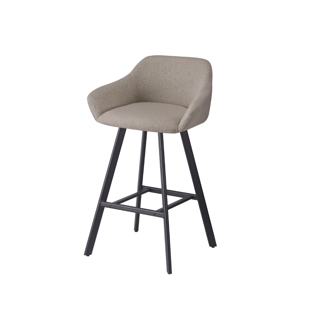 Bar Stool – Cream & Stool -Black