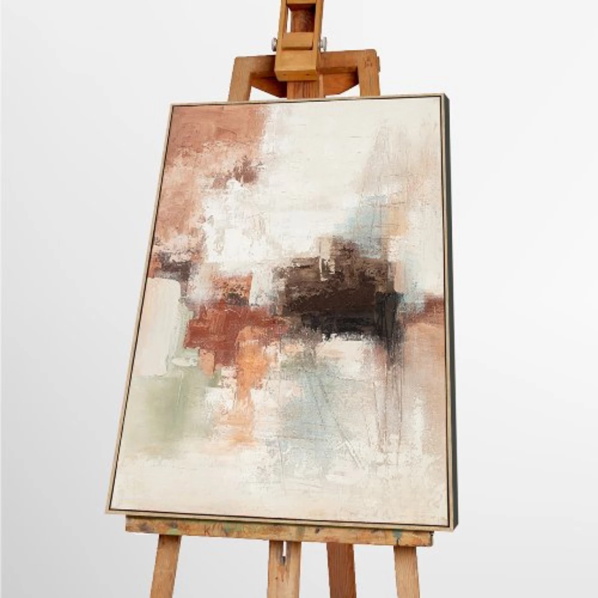 Natural Harmonies Acrylic Painting - 90x120 cm image 1