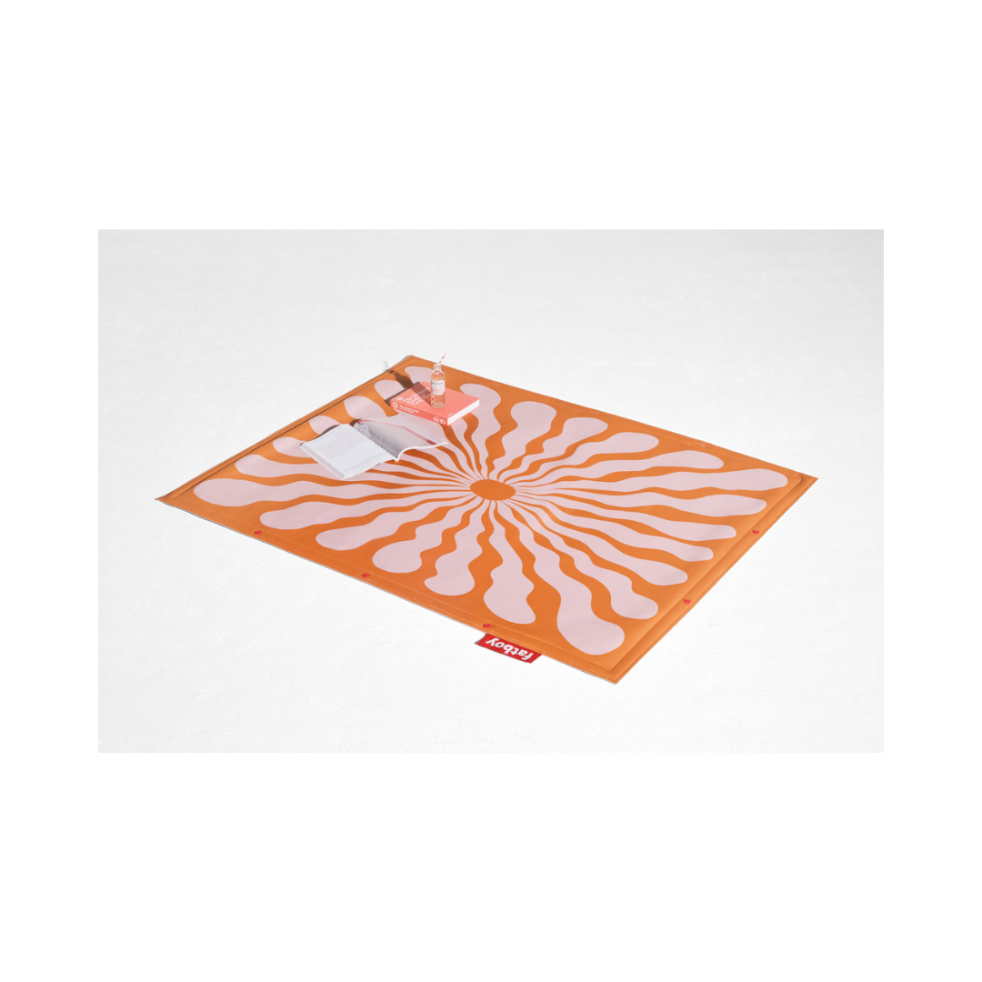 Flying Carpet – Liquid Flower Orange & Pink