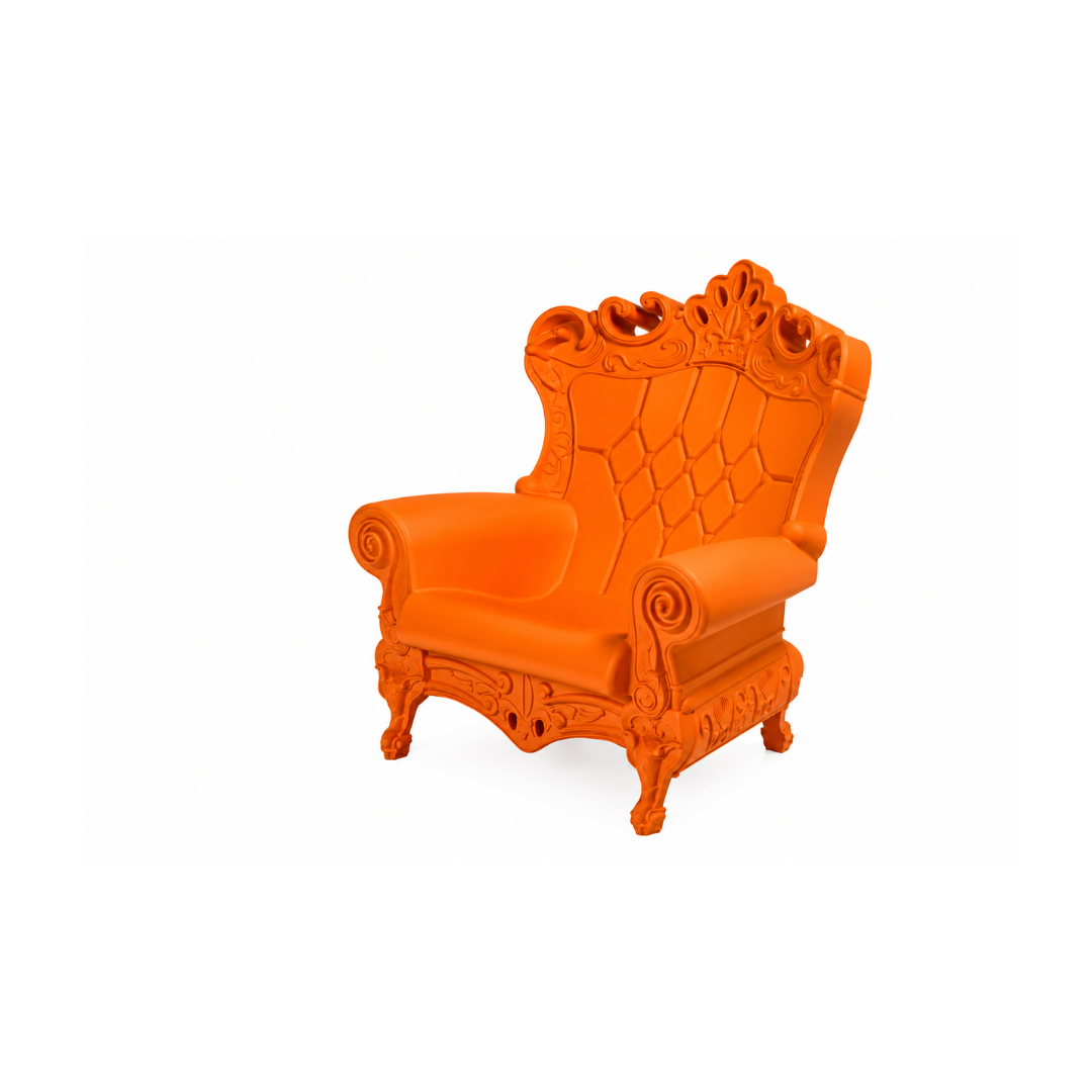 Queen Of Love Armchair – Pumpkin Orange