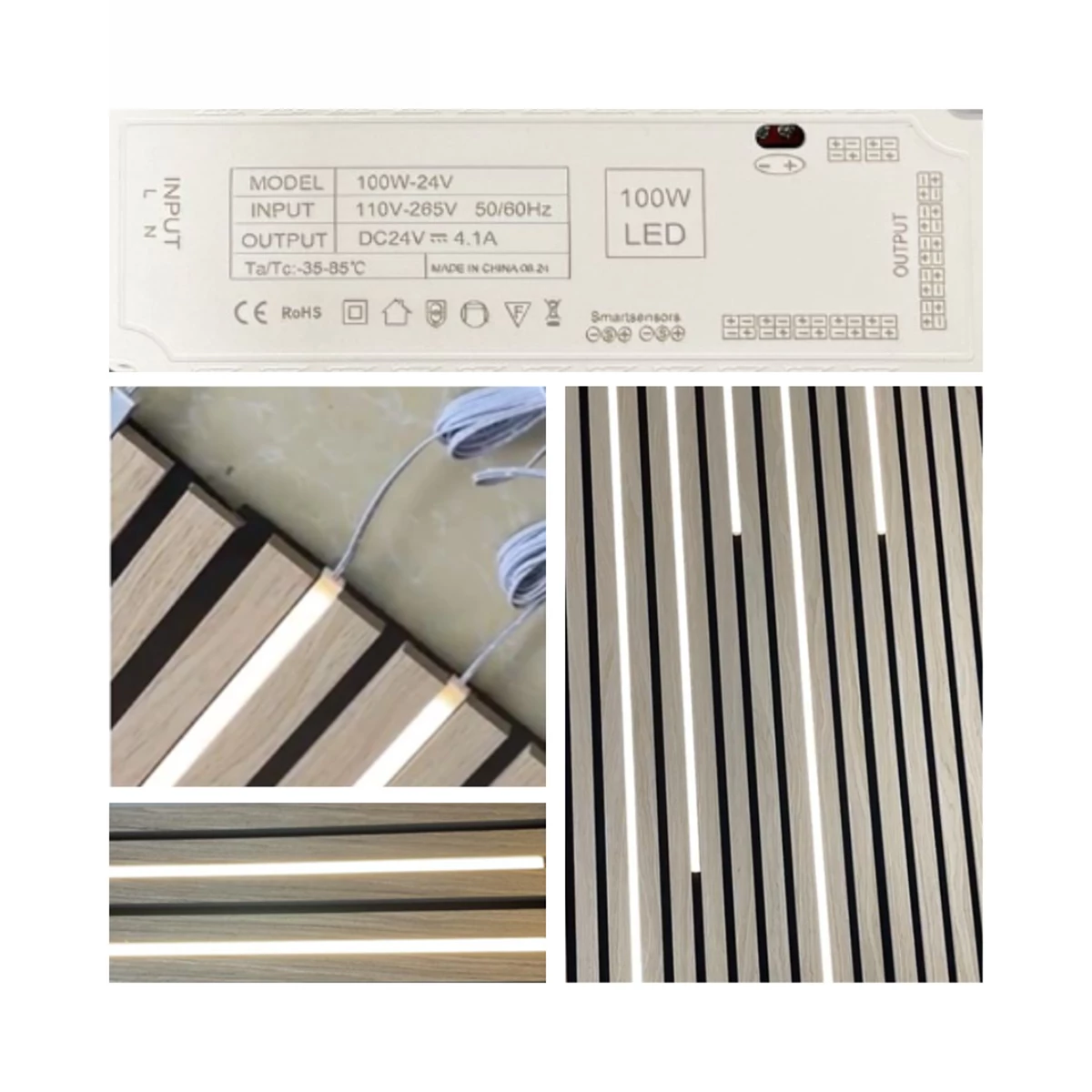 Acoustic Panel LED Power Supply - 100W 24V | VALÀ - Home & Contract