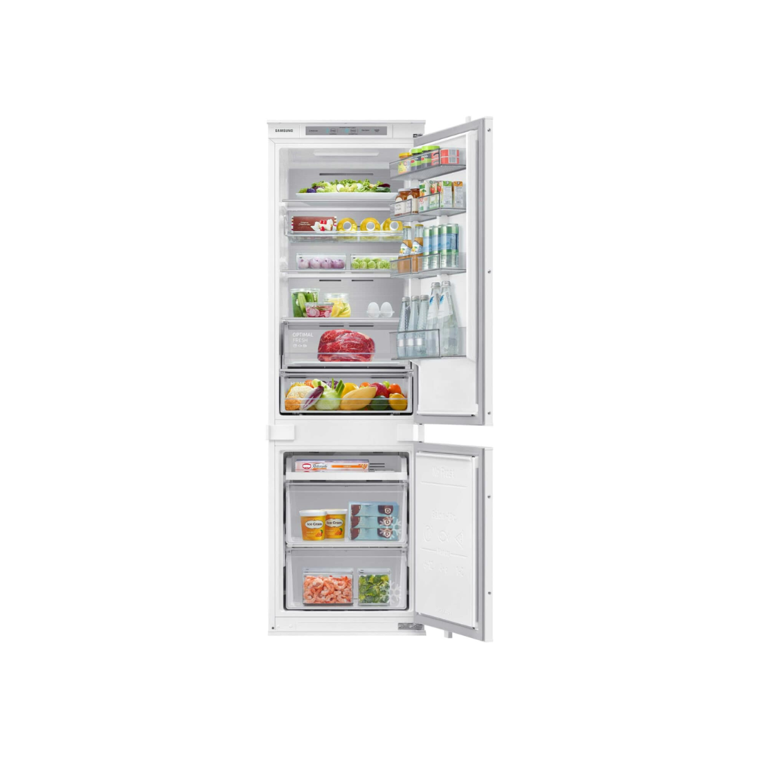 Built-In Fridge-Freezer-White 298L Samsung F1RST 60 AI Plus Total No Frost