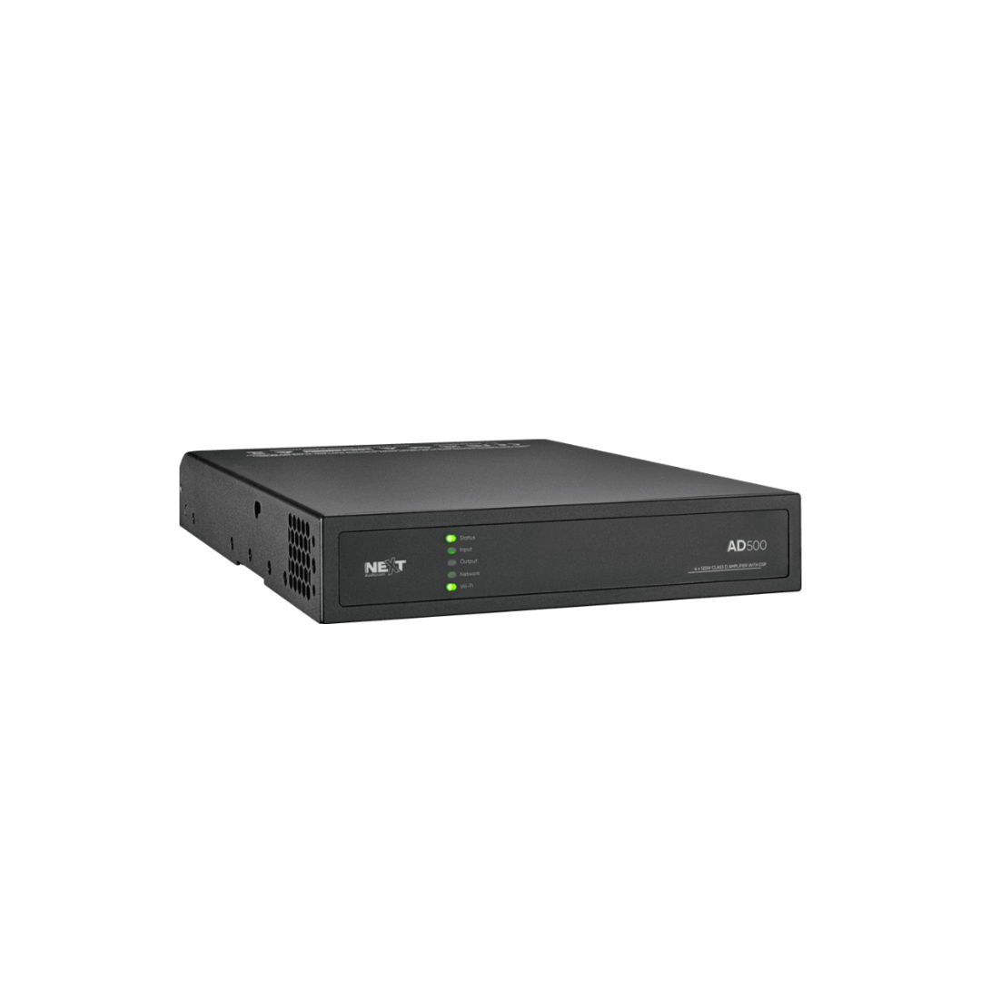 Next Audiocom  4-channel Class D Installation Amplifier AD500