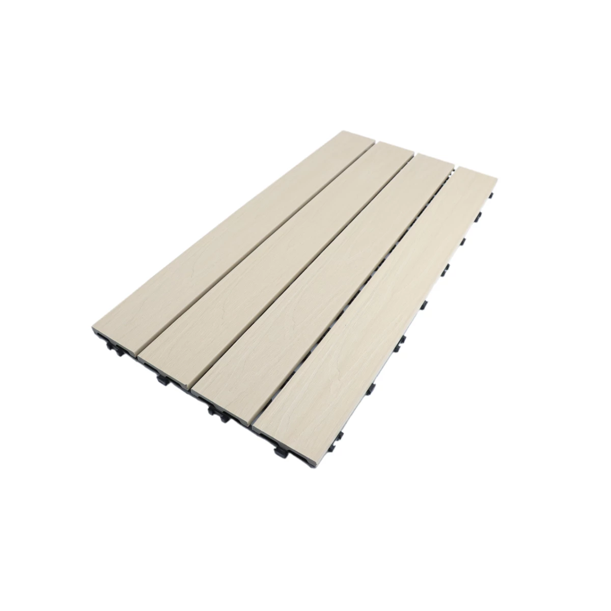 Outdoor WPC Tiles 30x60x2.1 cm – Sandwhite image 1