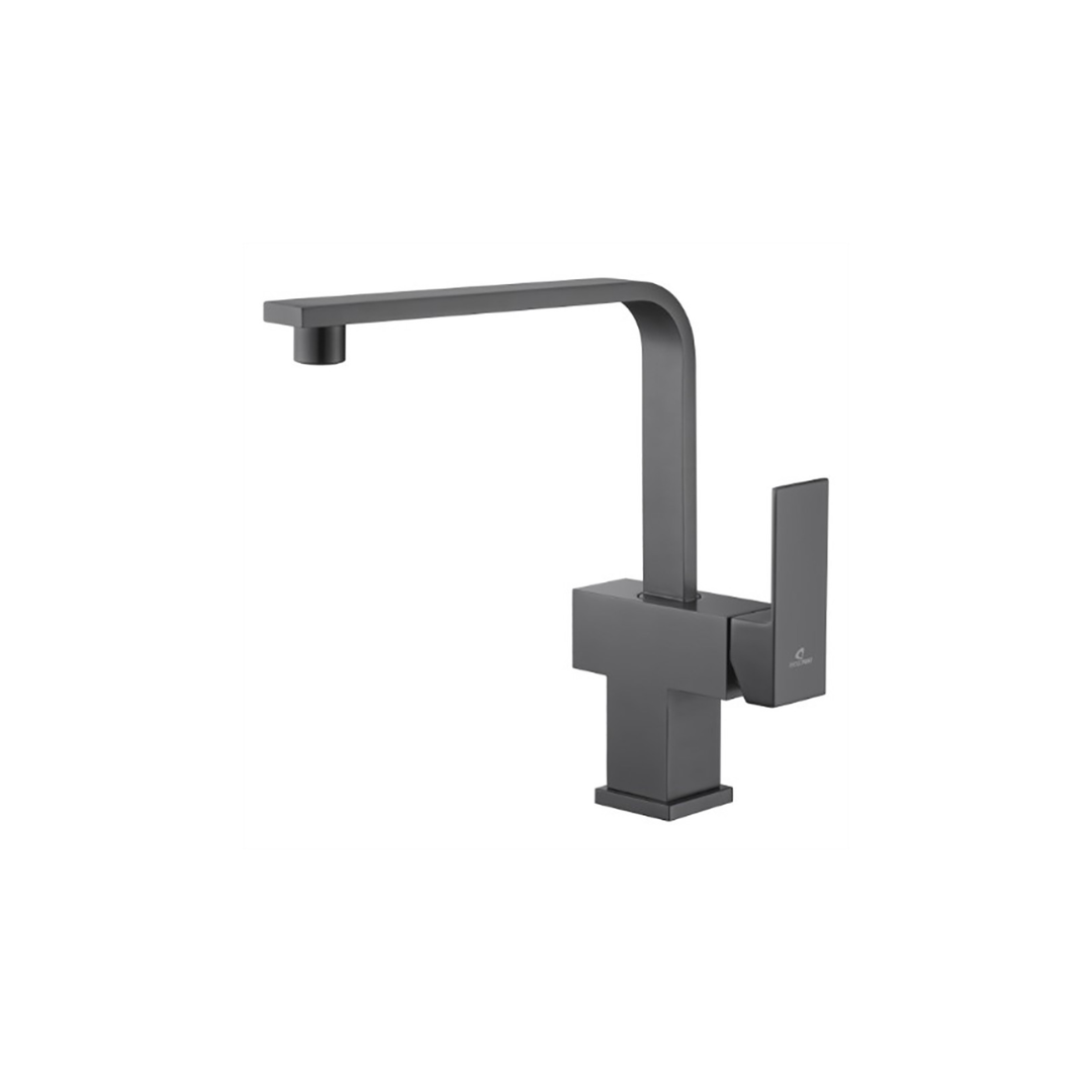 Kitchen Mixer Single Lever- Gun Metal Bridge Point