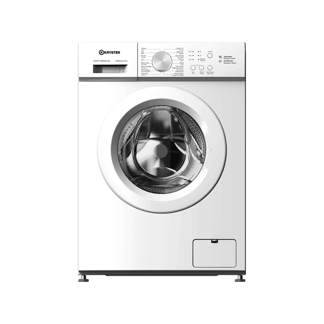 Washing Machine -White 7Kg Kryster