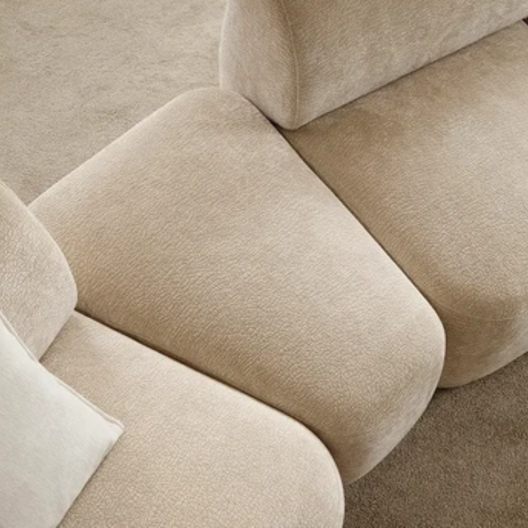 Modular Ottoman – Warm Light Beige