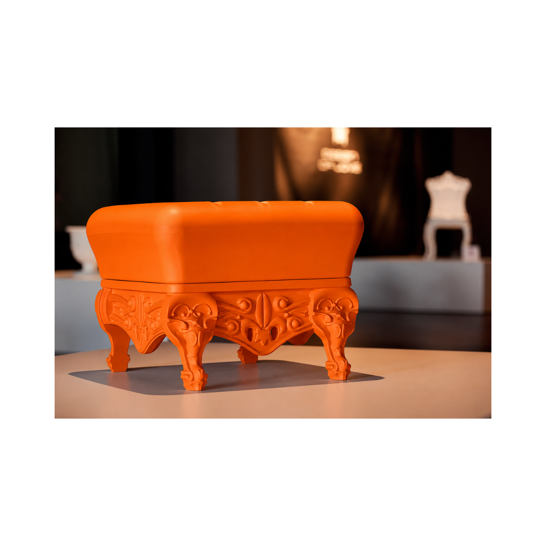 Little Prince Pouf – Pumpkin Orange
