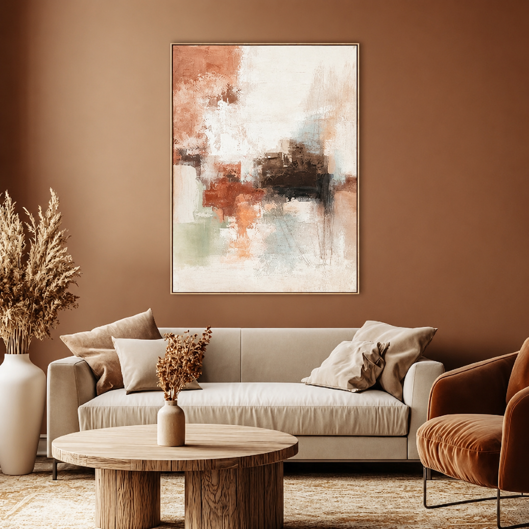 Natural Harmonies Acrylic Painting - 90x120 cm
