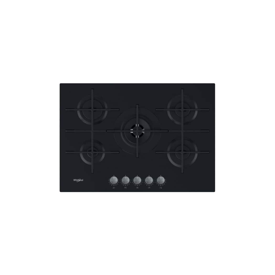 Whirlpool W Collection Gas Hob – Black 73cm