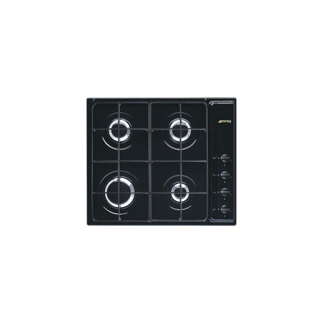 Smeg Gas Hob- Black 60cm