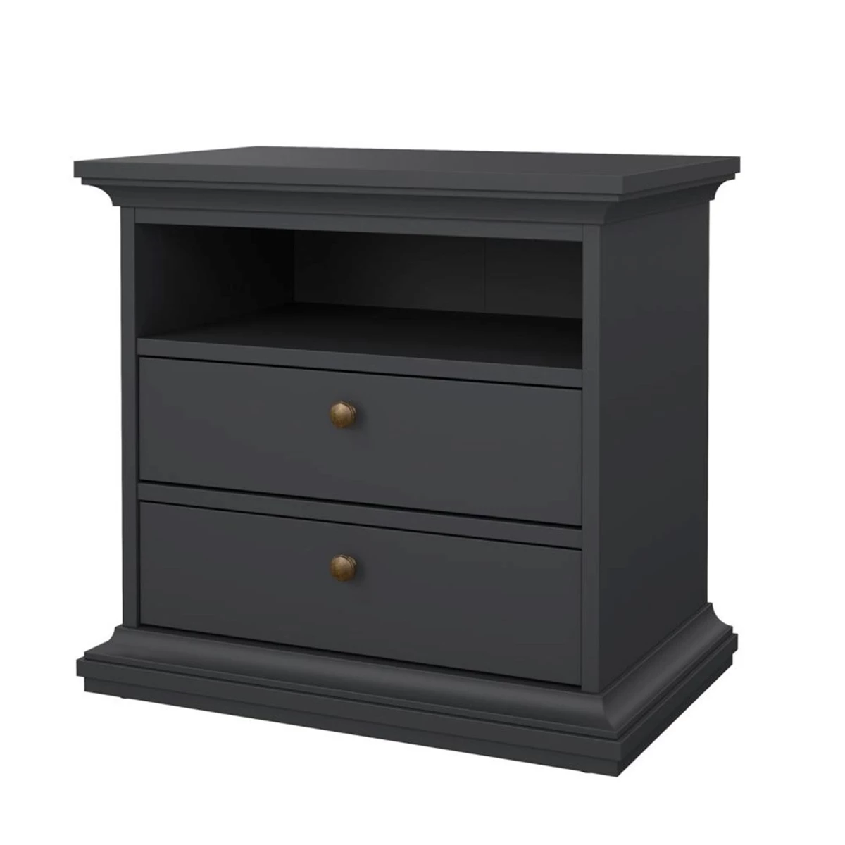 Bedside Table – Matt Grey image 1
