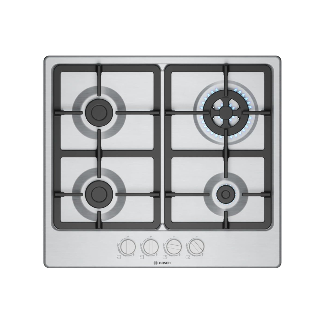 Gas Hob - Silver Bosch