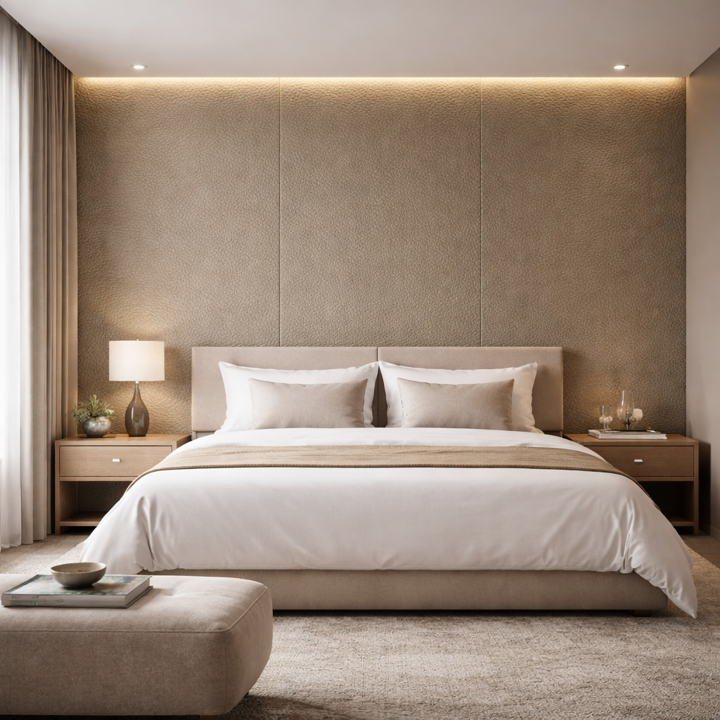 Decorative PVC - Leather-Effect Silver Grey