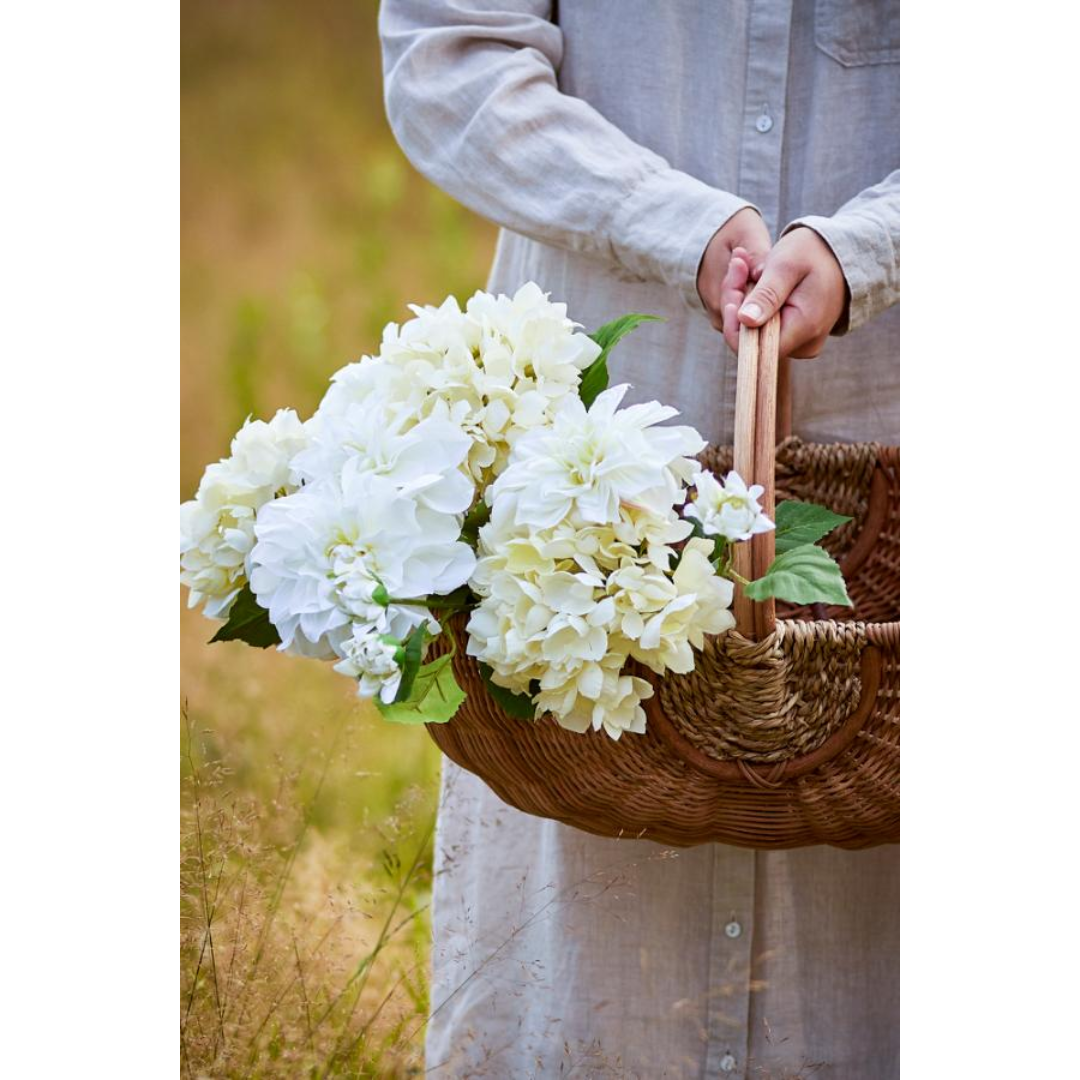 Hydrangea Stem – White