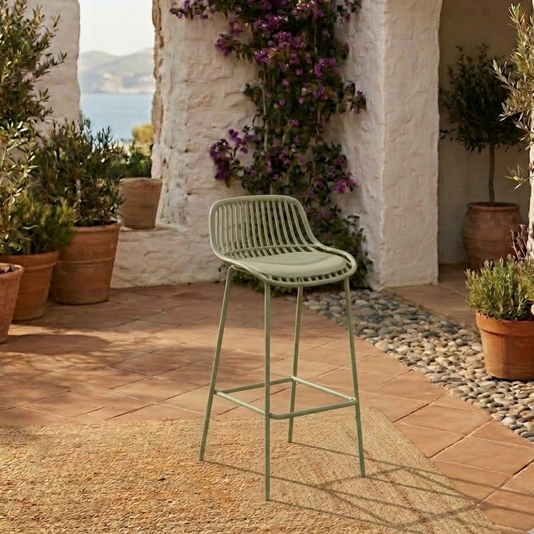 Green Bar Stool
