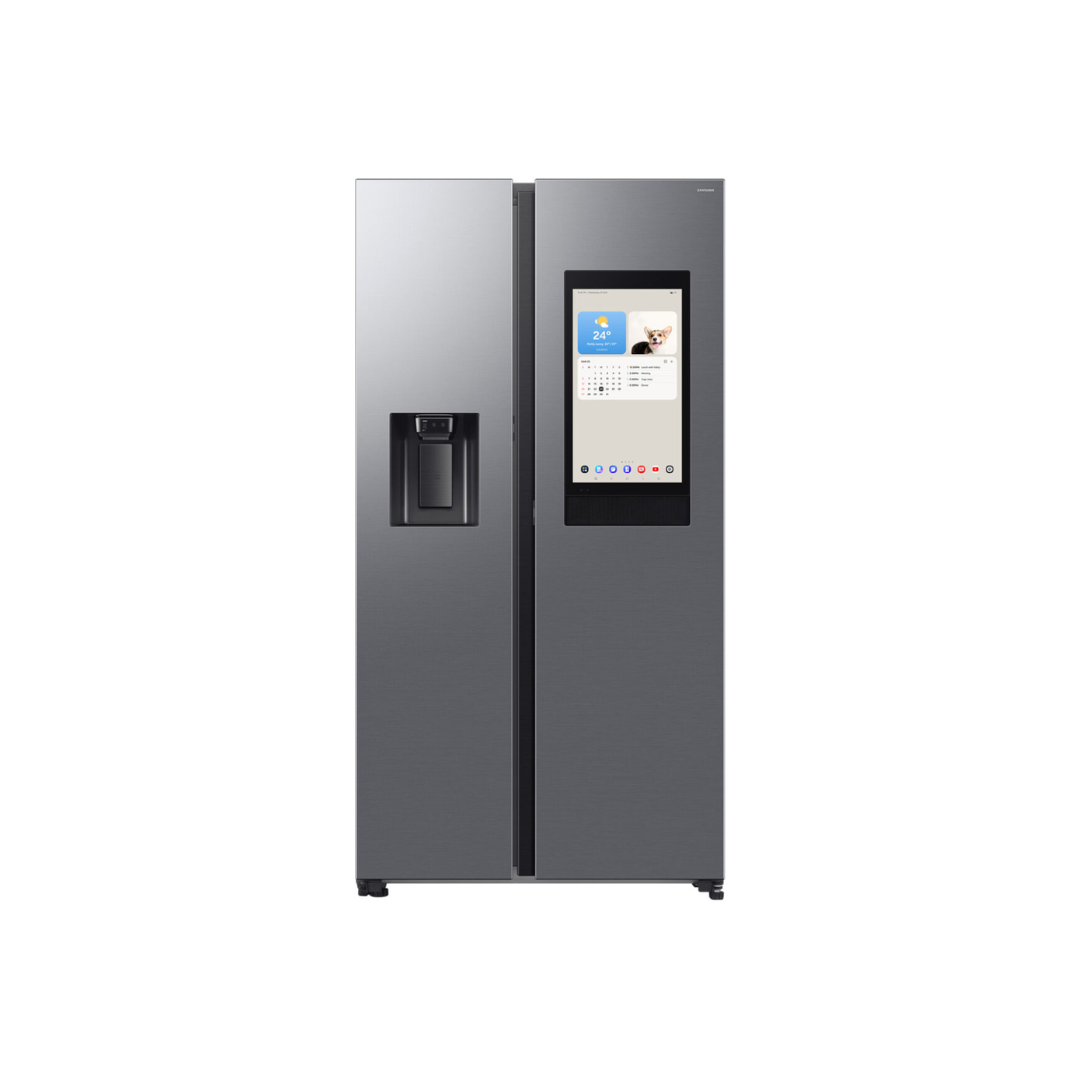Fridge Freezer - Black 614L American Style Family Hub Samsung