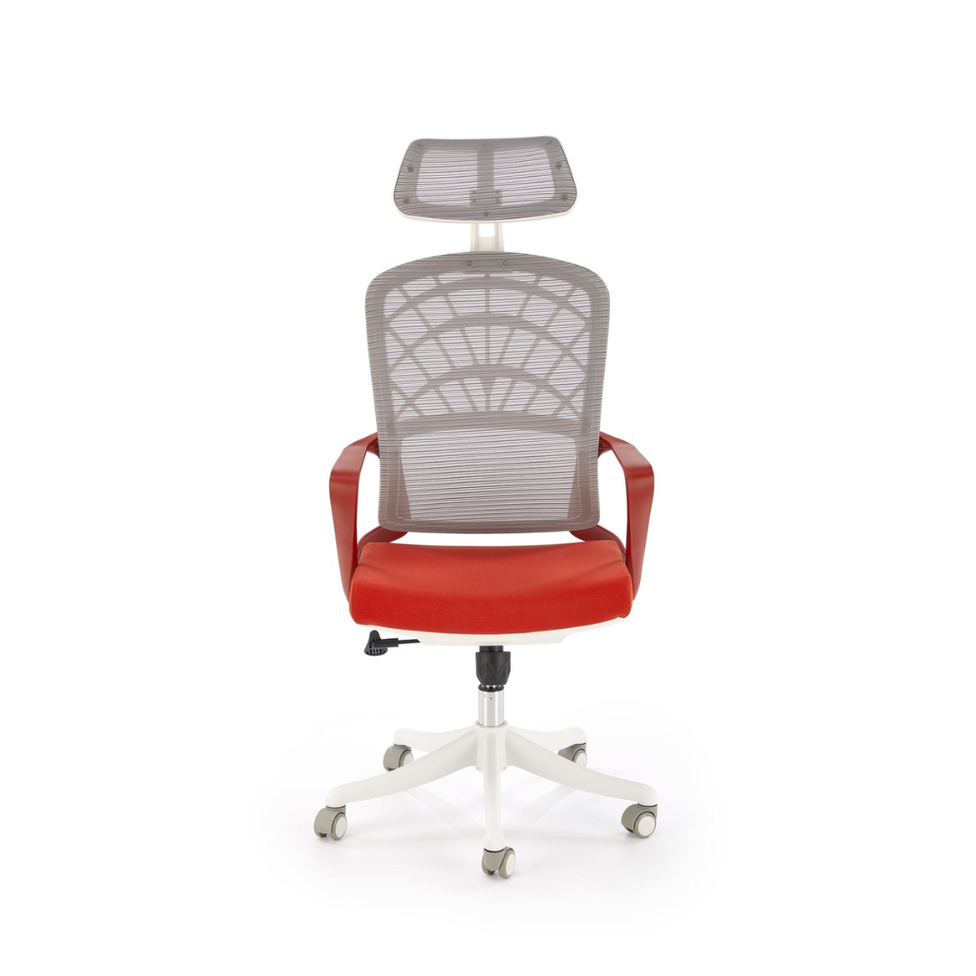 Office Chair Adjustable – Cinnamon and White