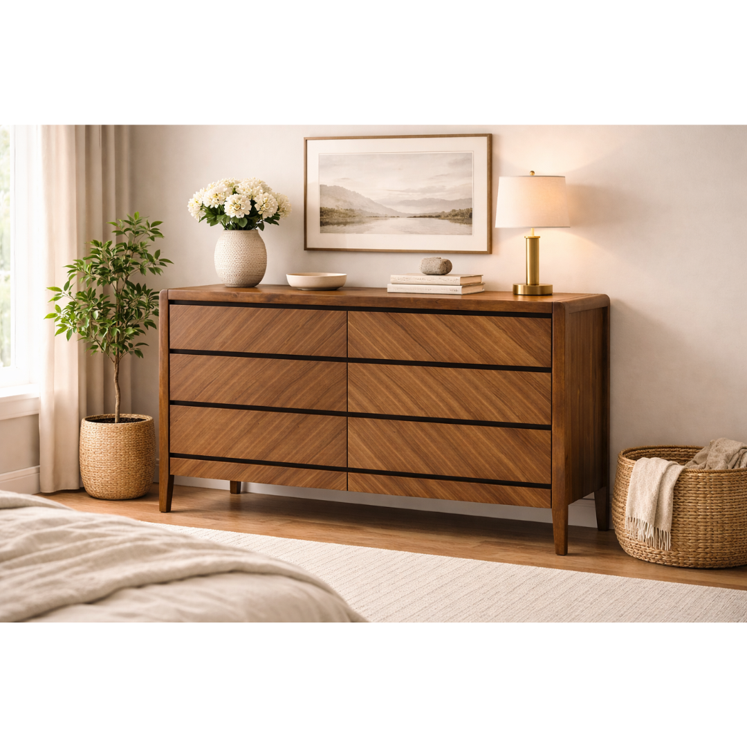 Dresser – Natural Walnut