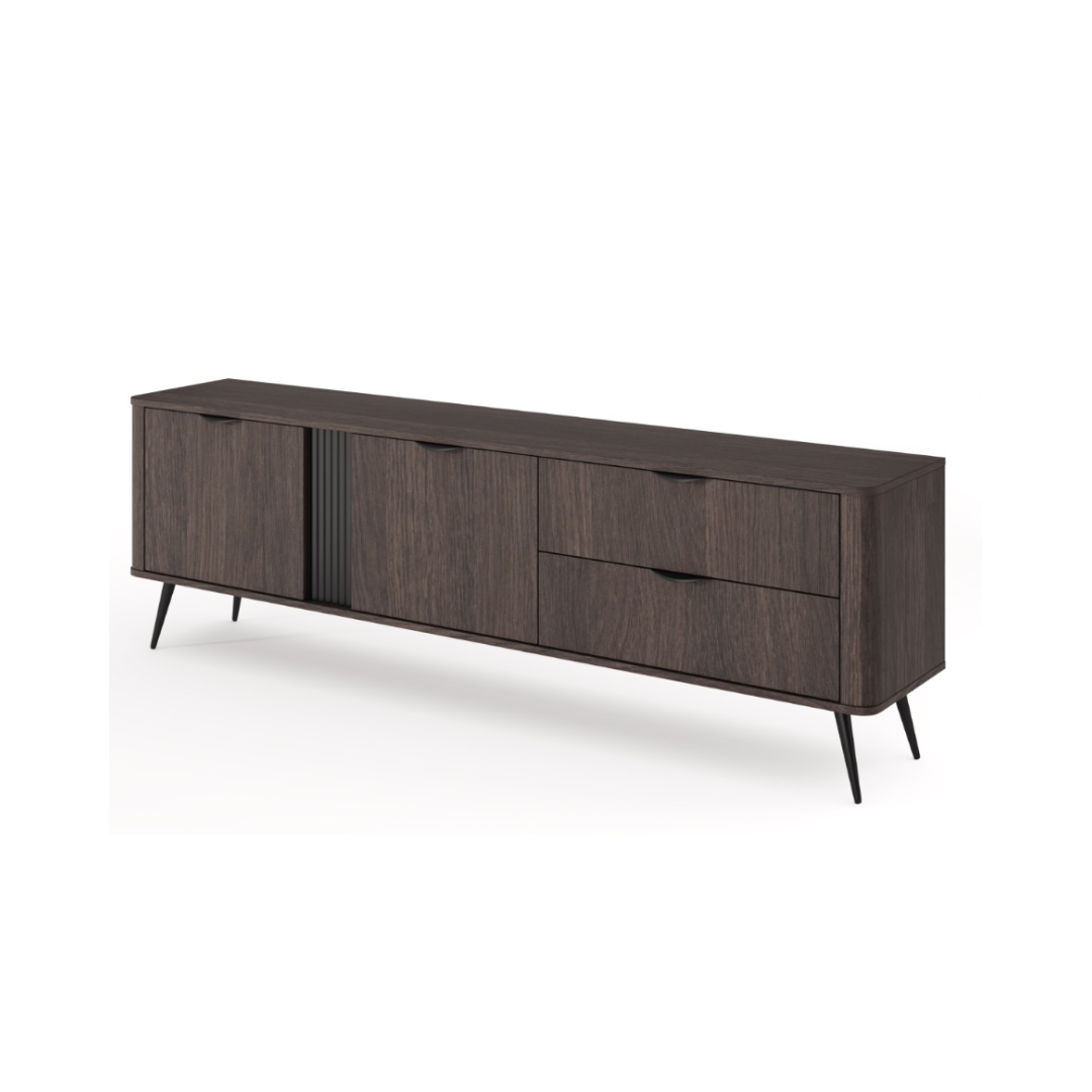RTV Cabinet 195 2D3S– Oak Dunin