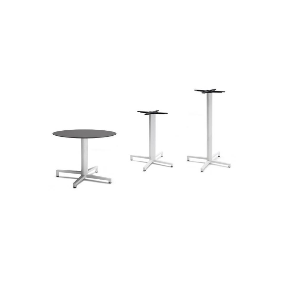 Table Base H73 – Round Column Anthracite