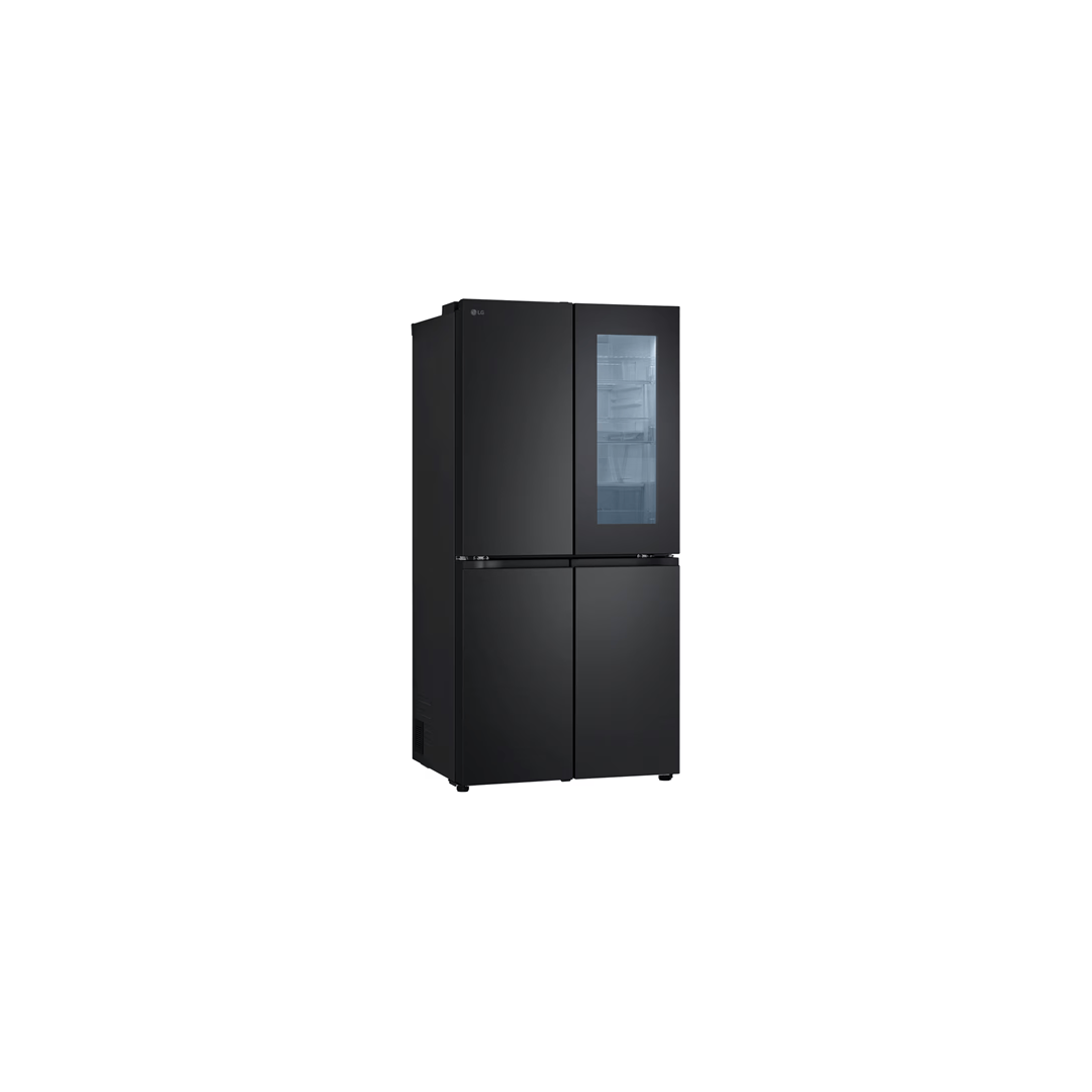 Fridge-Freezer - Black 321L LG Slim French Style InstaView