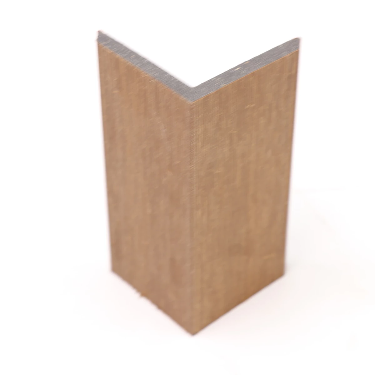 WPC Outdoor L-Shaped Corner Trim - Teak | VALÀ - Home & Contract