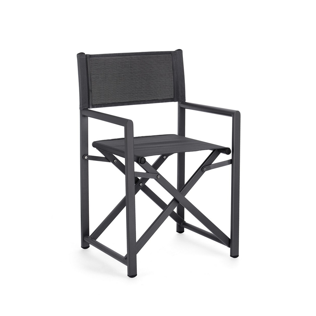 Foldable Armchair - Dark Grey