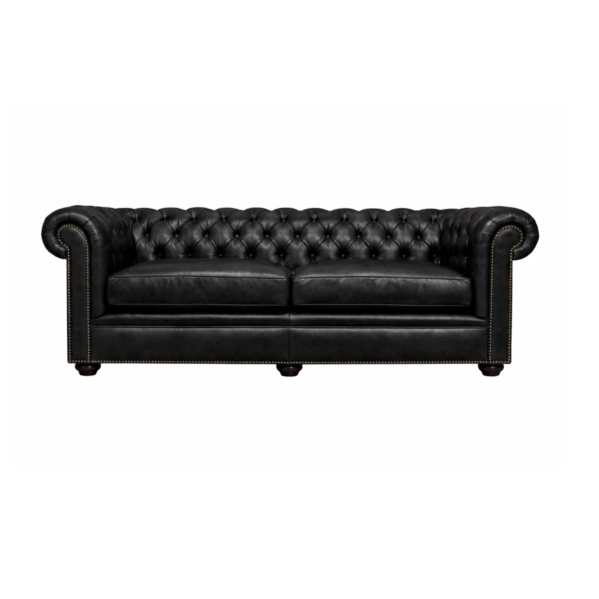 Elegant Sofa 240cm - Black image 1