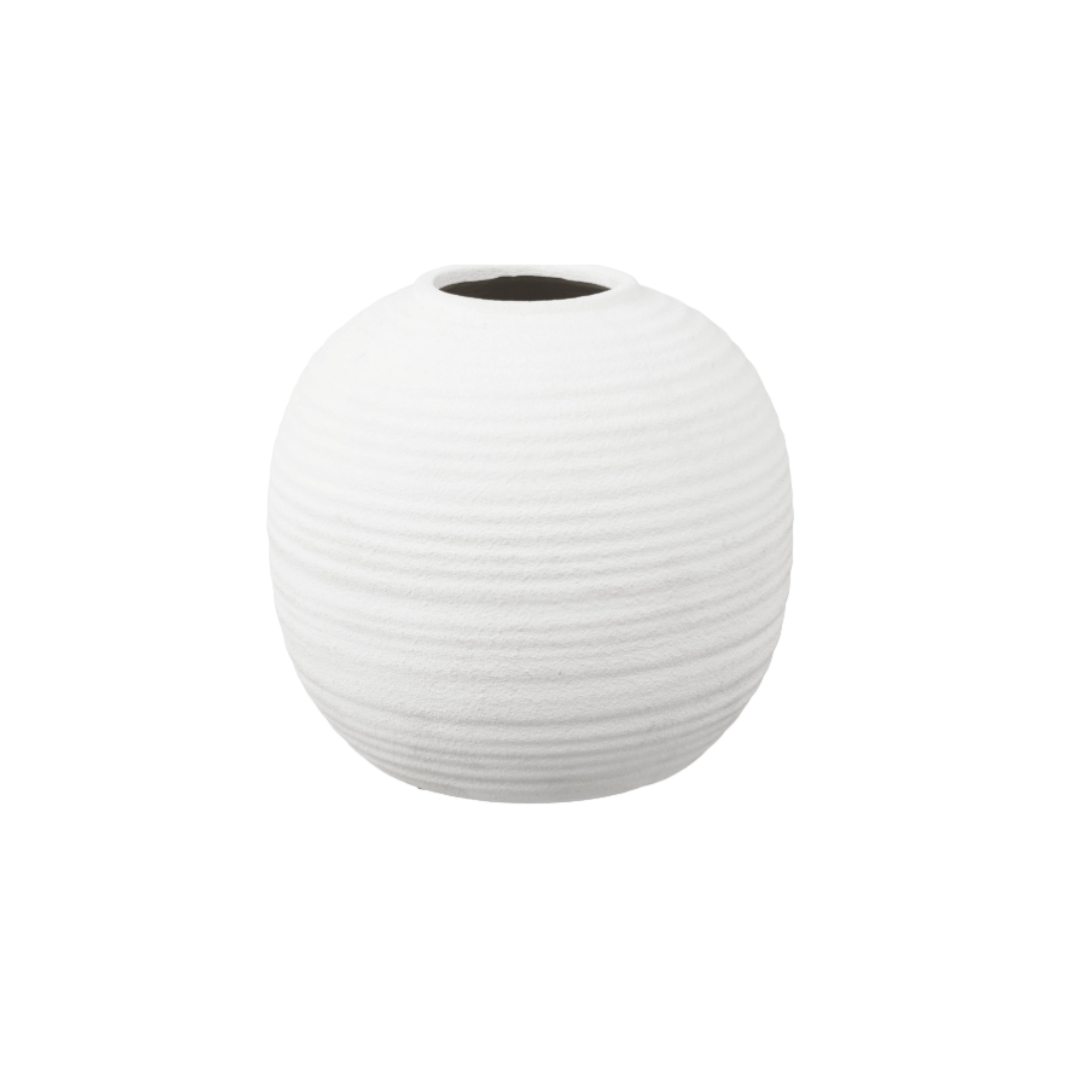 Ceramic Vase 30x28.5– White