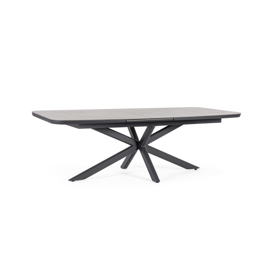 Extendable Dining Table  200-260x100 – Anthracite