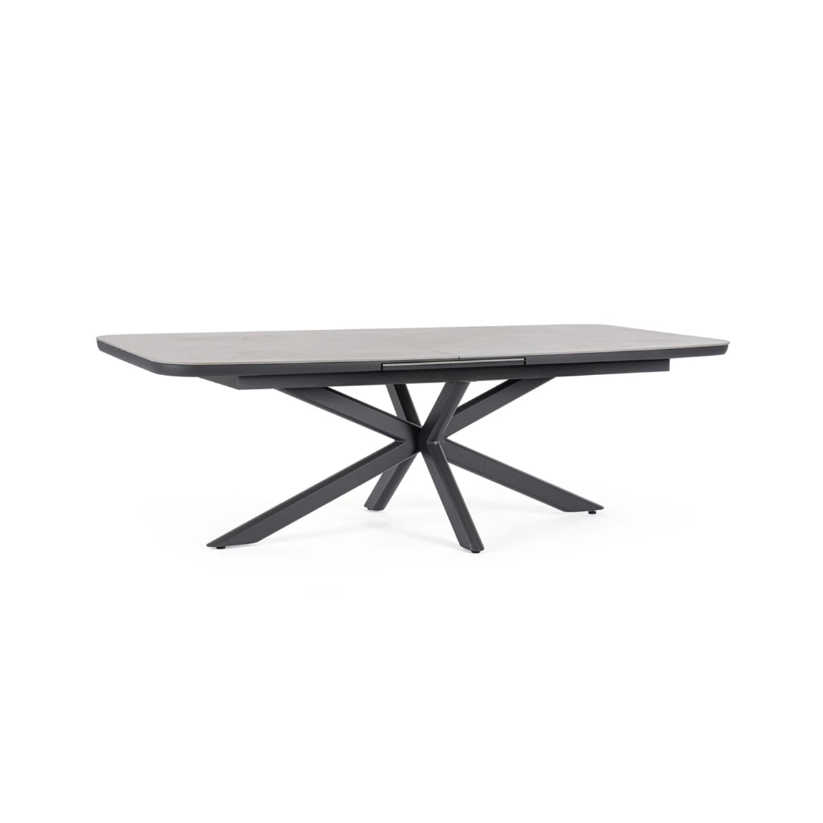 Extendable Dining Table  200-260x100 – Anthracite image 1