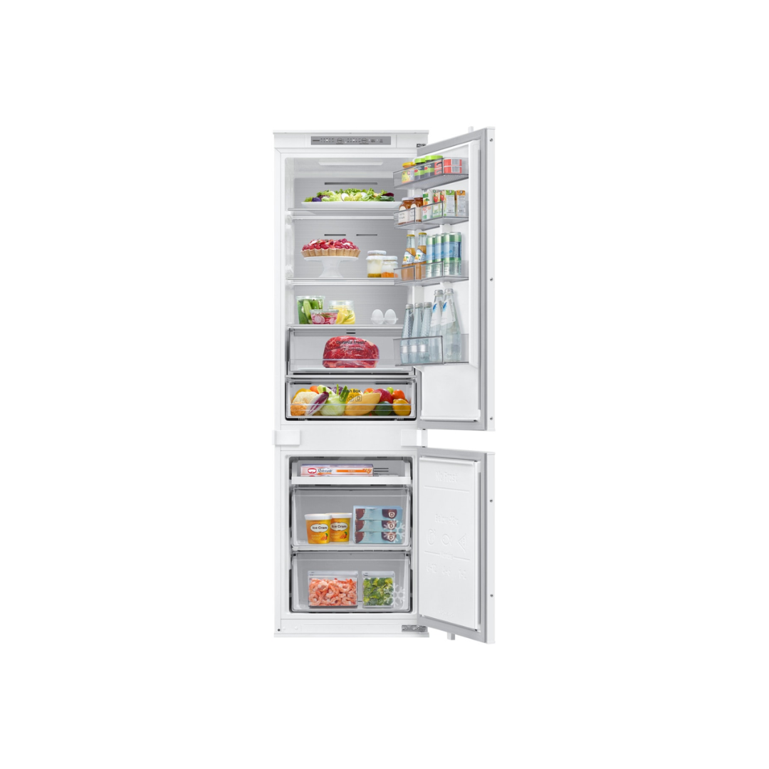 Built-In Fridge-Freezer -White 267L Samsung F1RST 60 AI Plus Total No Frost