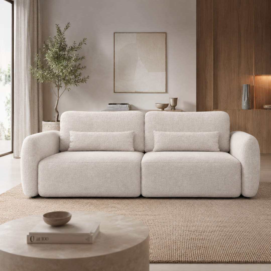 3-Seater Sofa Bed II – Beige
