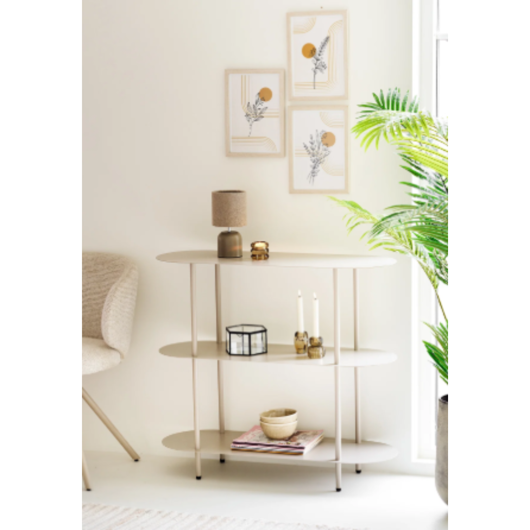Table Lamp – Grey Morlet