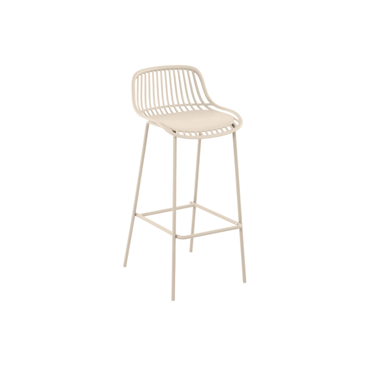 Cream Bar Stool image 1