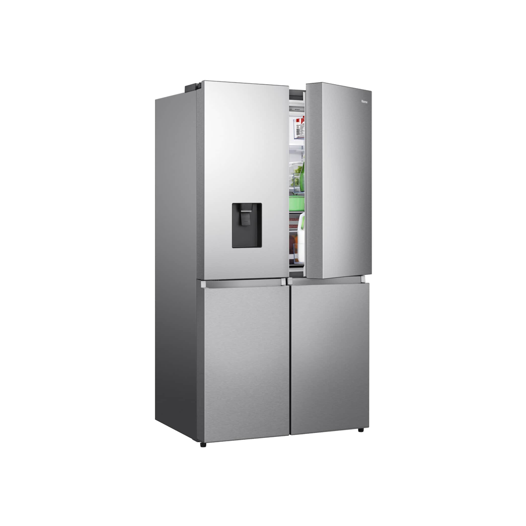 Smart Fridge Freezer -Grey  606L Hisense 4 Door