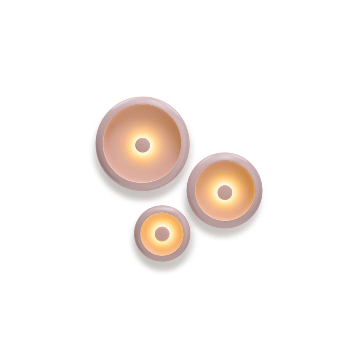 Oloha Trio Lamp – Soft Pink image 1
