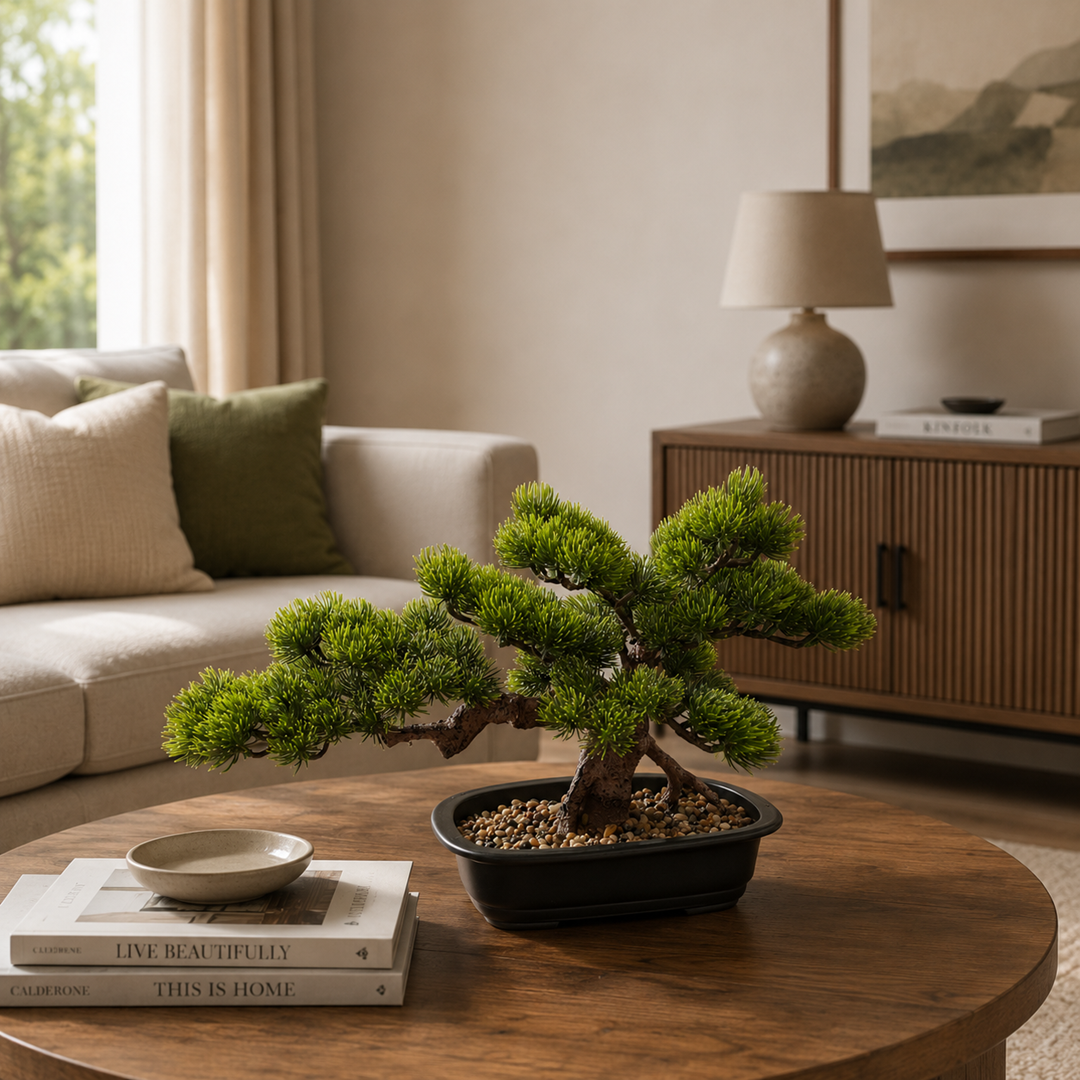 Artificial Potted Pine Tree 28 cm