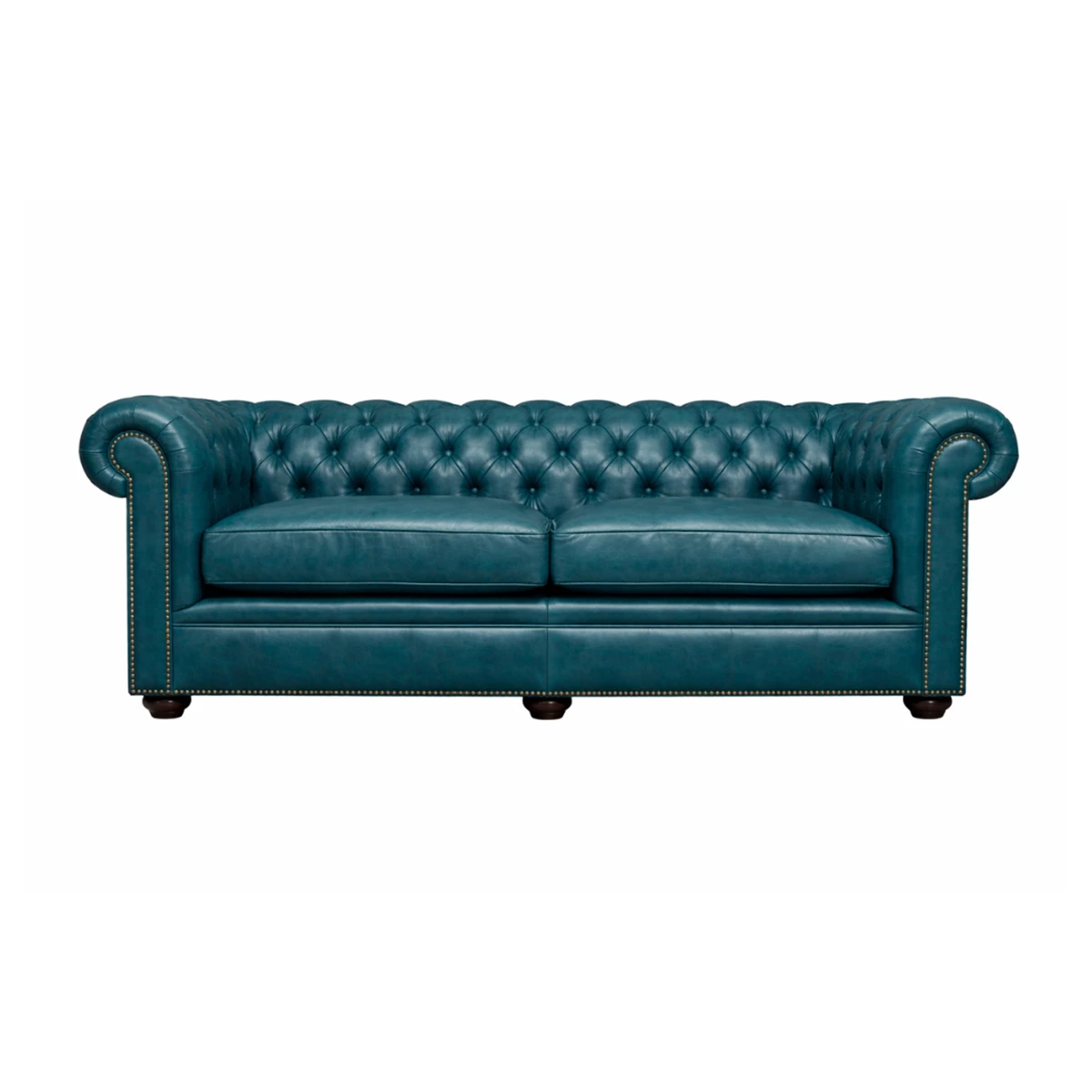 Elegant  Sofa 240cm – Blue image 1