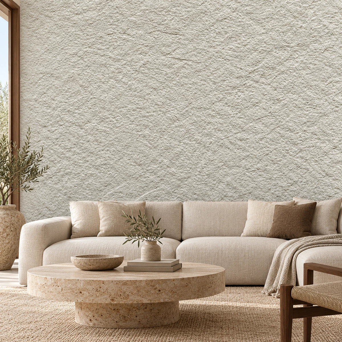Decorative SPC - Rough Granite-Effect Beige | VALÀ - Home & Contract