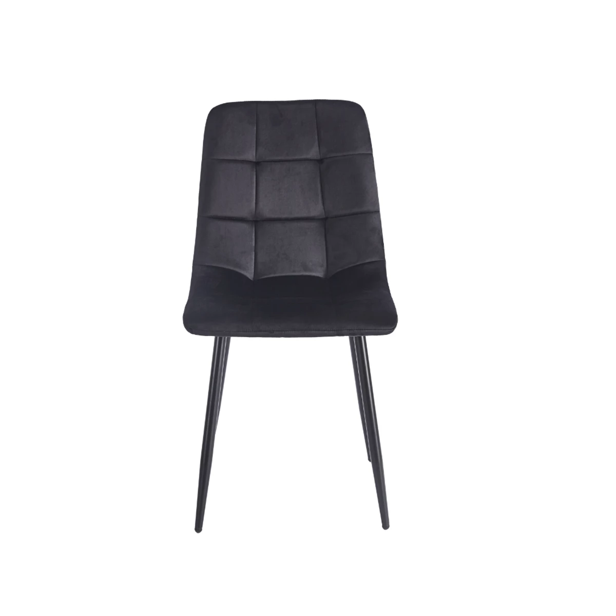 Dining Chair – Metal Legs - Black image 1