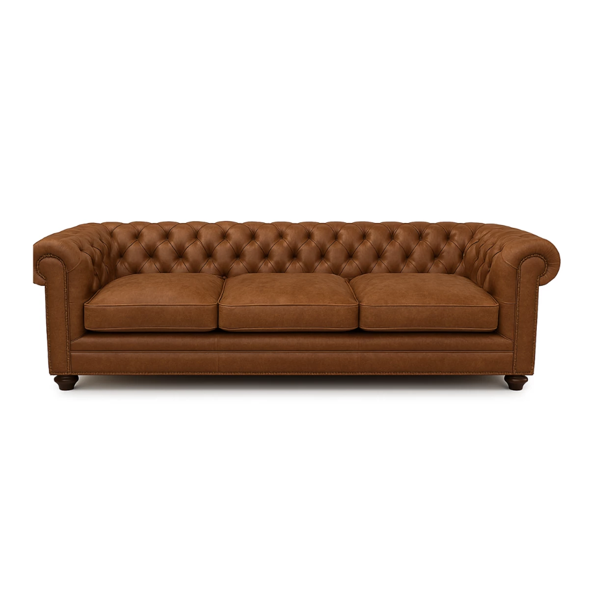 Sofa 280 cm - Light Brown Matt image 1