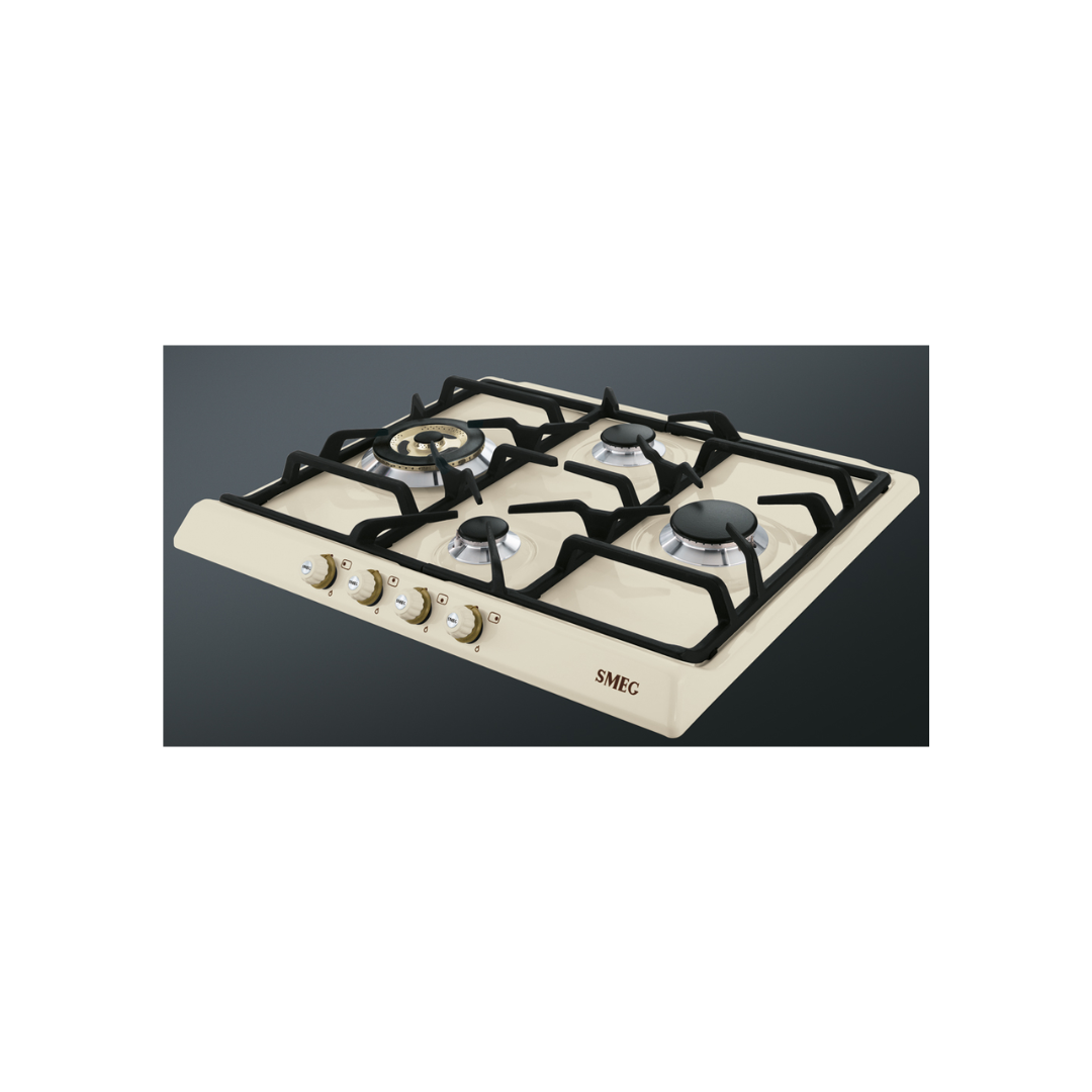 SMEG Gas Hob - Cream
