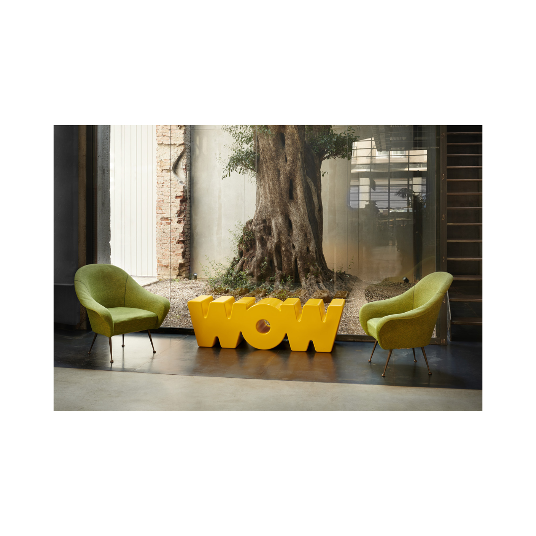 Wow Bench – Saffron Yellow