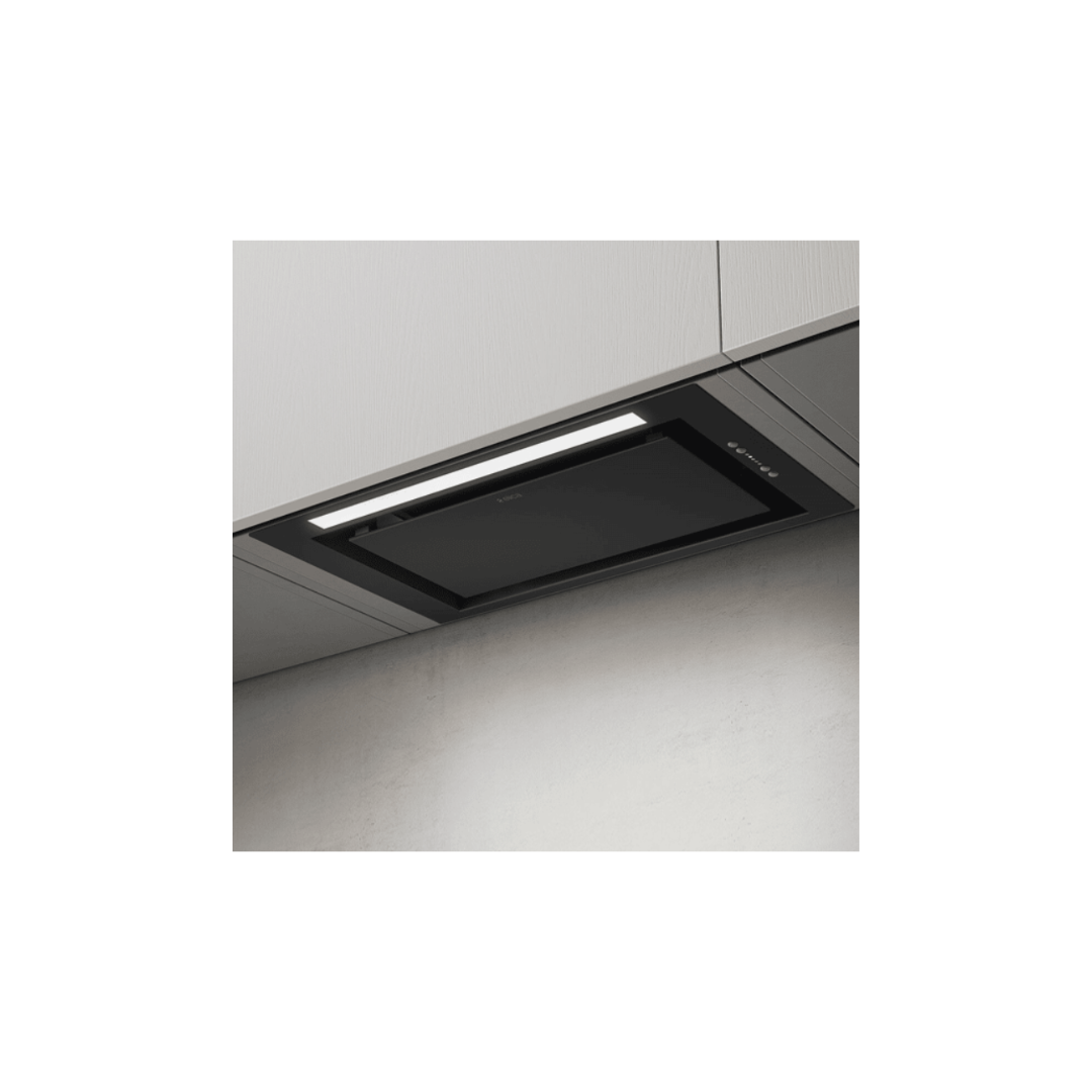 Elica Lane Built-In Kitchen Hood – Black 52cm