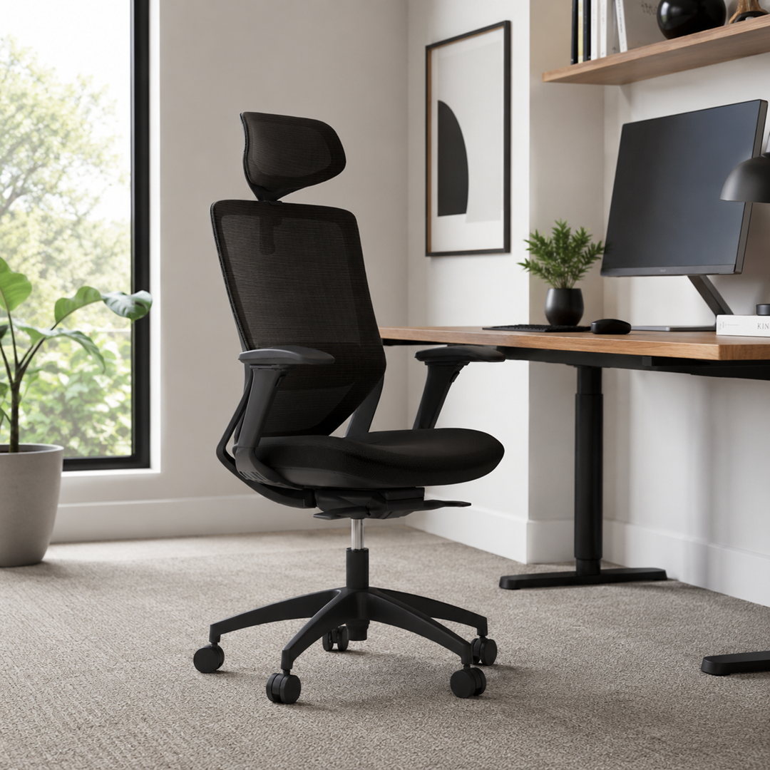 Office Arm Chair – Black
