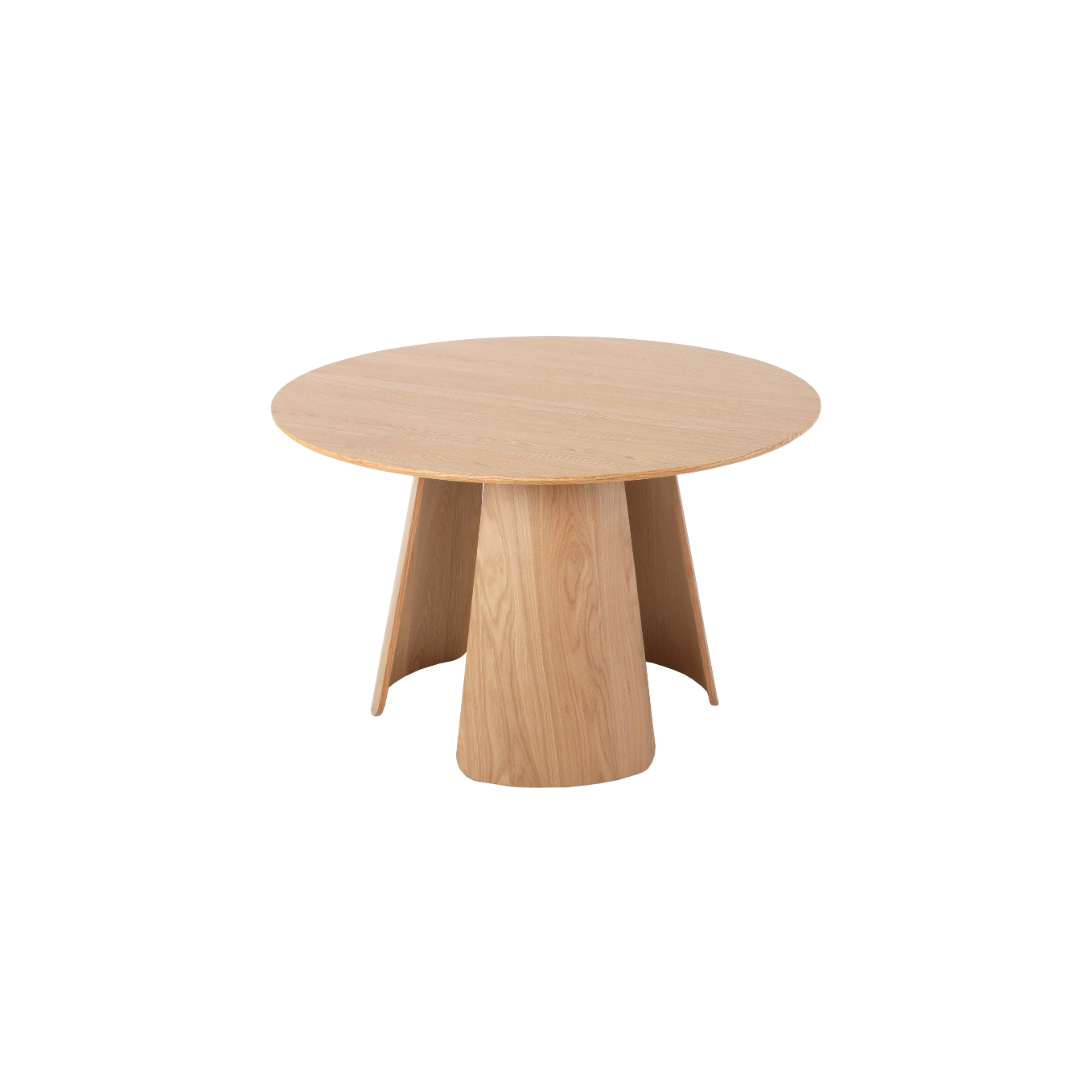 Dining Table 120x75cm – Oak Veneer