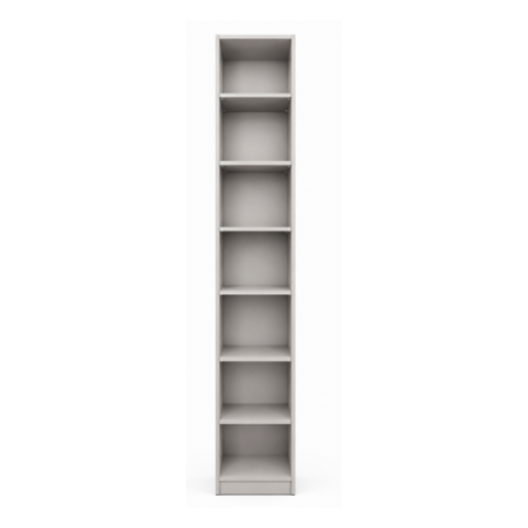 Wardrobe With 5 Shelves 50x240cm – Taupe