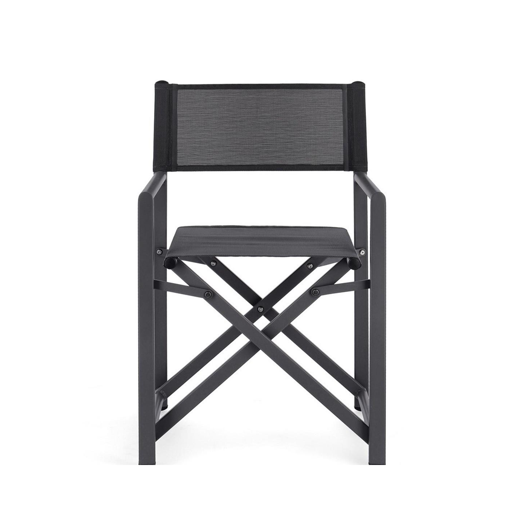 Foldable Armchair - Dark Grey